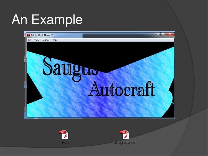 flash player presentation